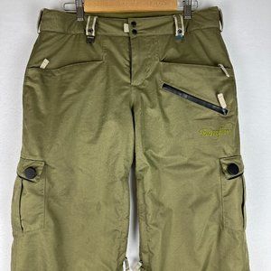 Bergfink Women's Olive Cargo Track Pants - Utility Joggers